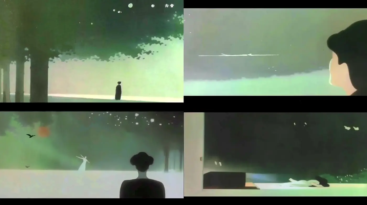 Ethereal Dusk: A Study in Monochrome Silhouettes and Atmospheric Ambiguity - Midjourney sref style