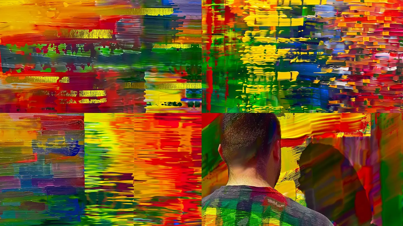 Vibrant Brushstroke Harmony: An Exploration of Textured Color Fields - Midjourney sref style