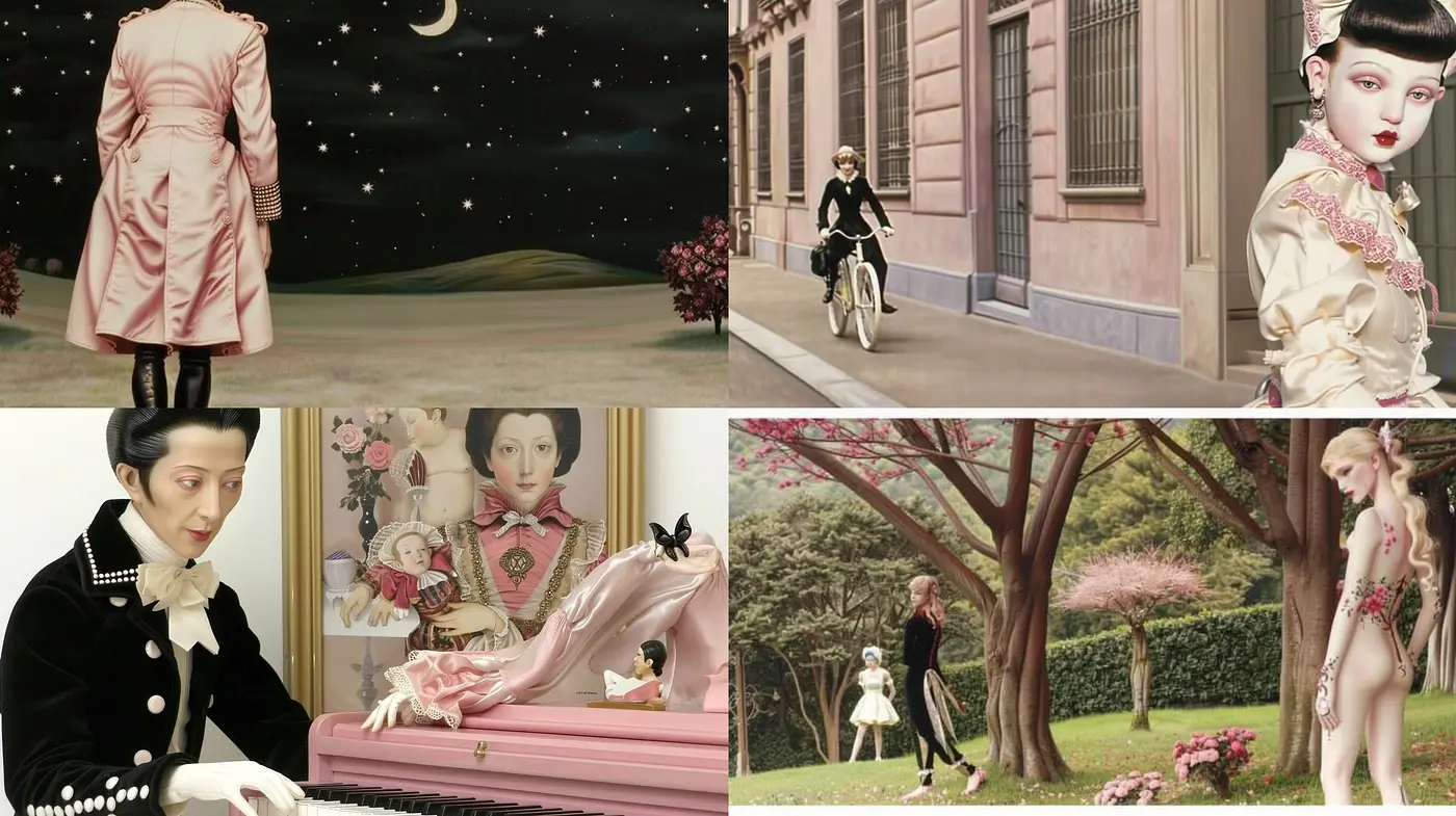 Ethereal Nostalgia in Surreal Vintage Realism - Midjourney sref style