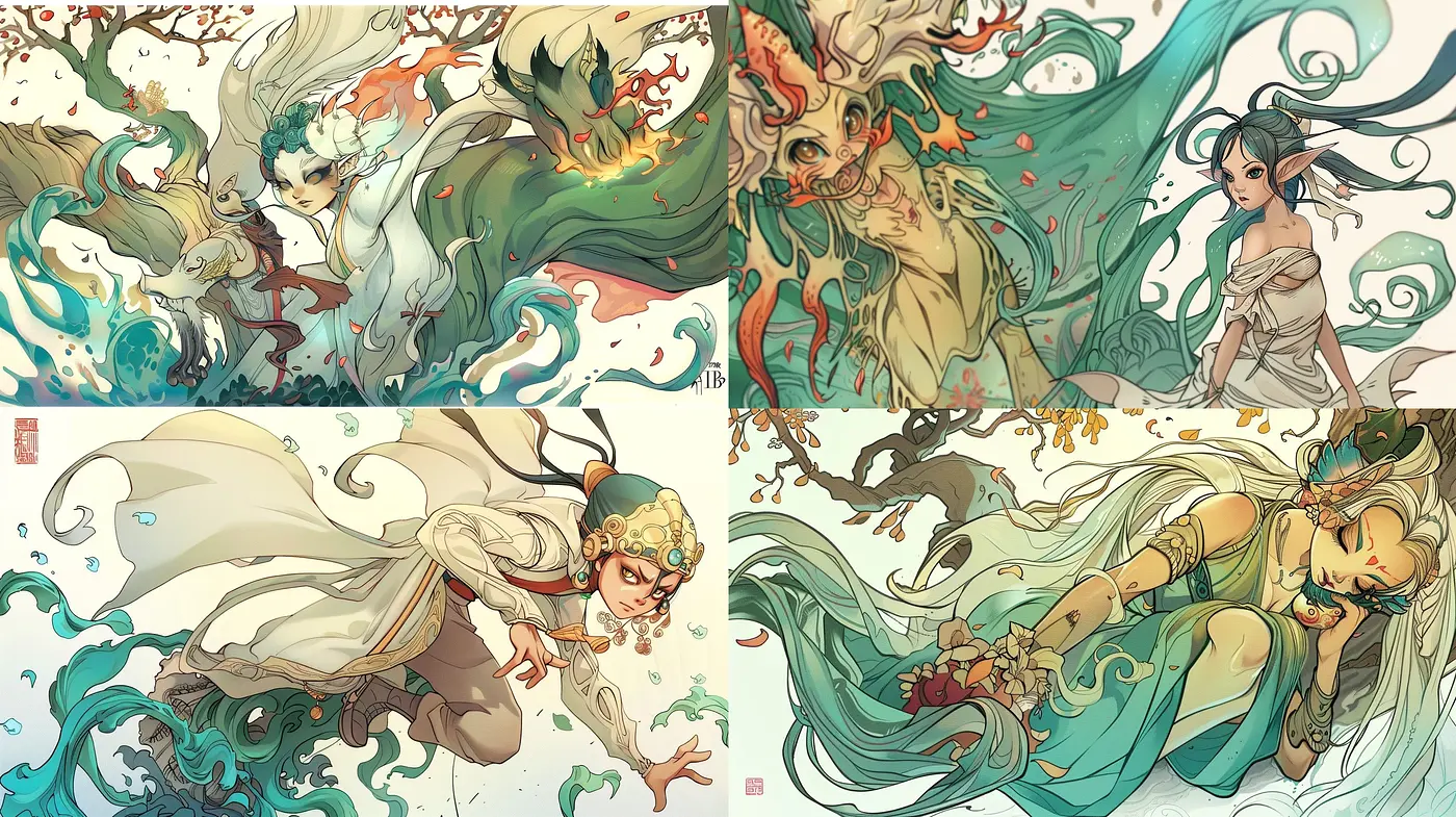 Ethereal Whimsy: A Harmonious Symphony in Pastel Dreamscapes - Midjourney sref style