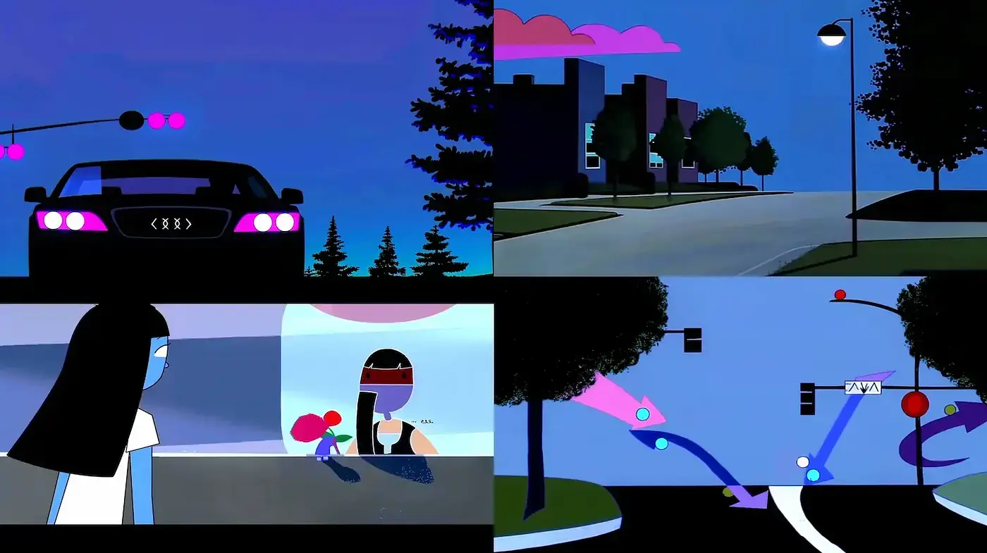 Contemporary Retro-Futurism with a Sleek Aesthetic - Midjourney sref style