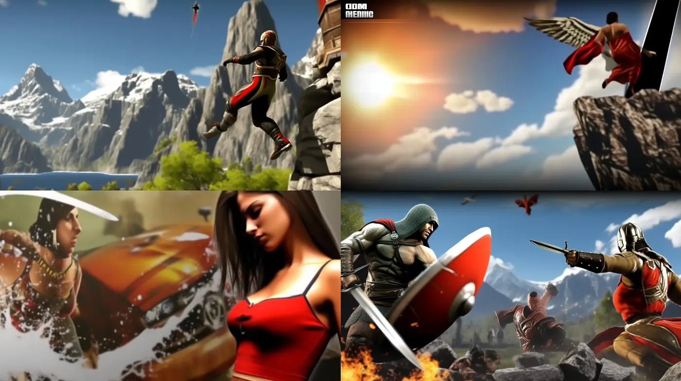 Epic Cinematic Tapestry: A Homage to Graphic Novel Visuals - Midjourney sref style