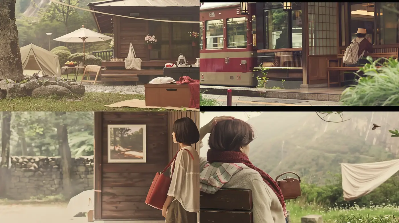 Serene and Contemplative Moments in Sepia Tones - Midjourney sref style