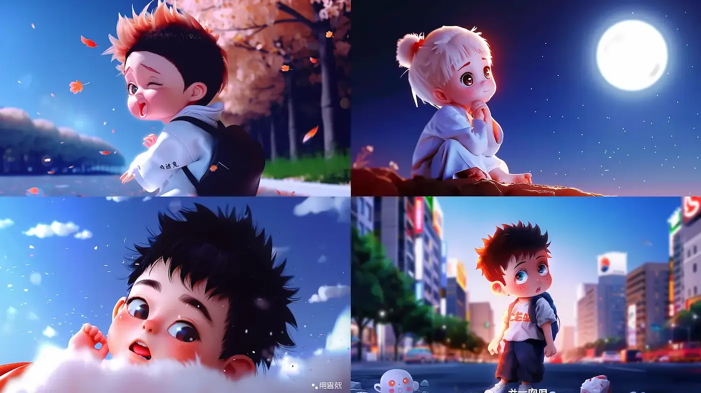 Charming and Whimsical Illustrations with a Playful Ambiance - Midjourney sref style