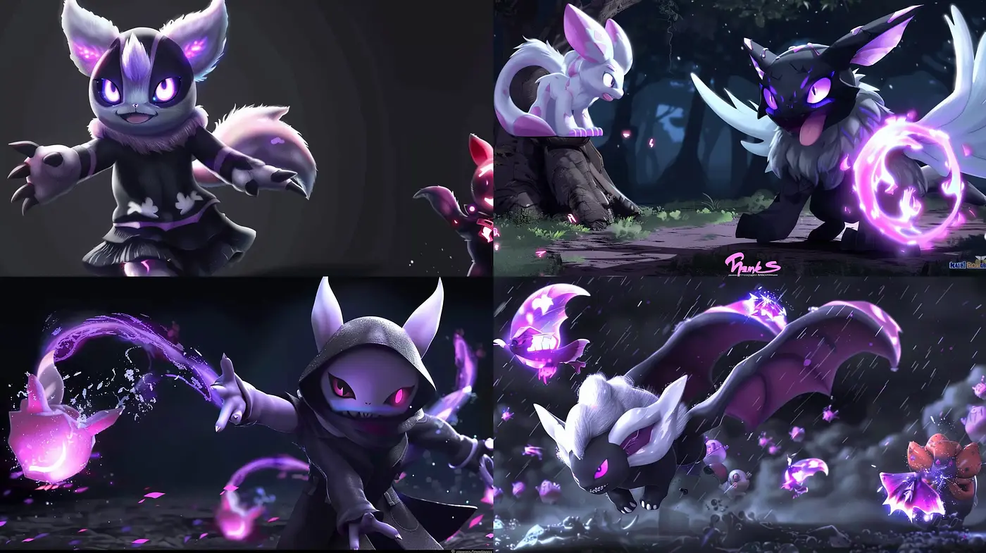 Ethereal Nocturne: A Luminous, Fantastical Digital Art Expression - Midjourney sref style