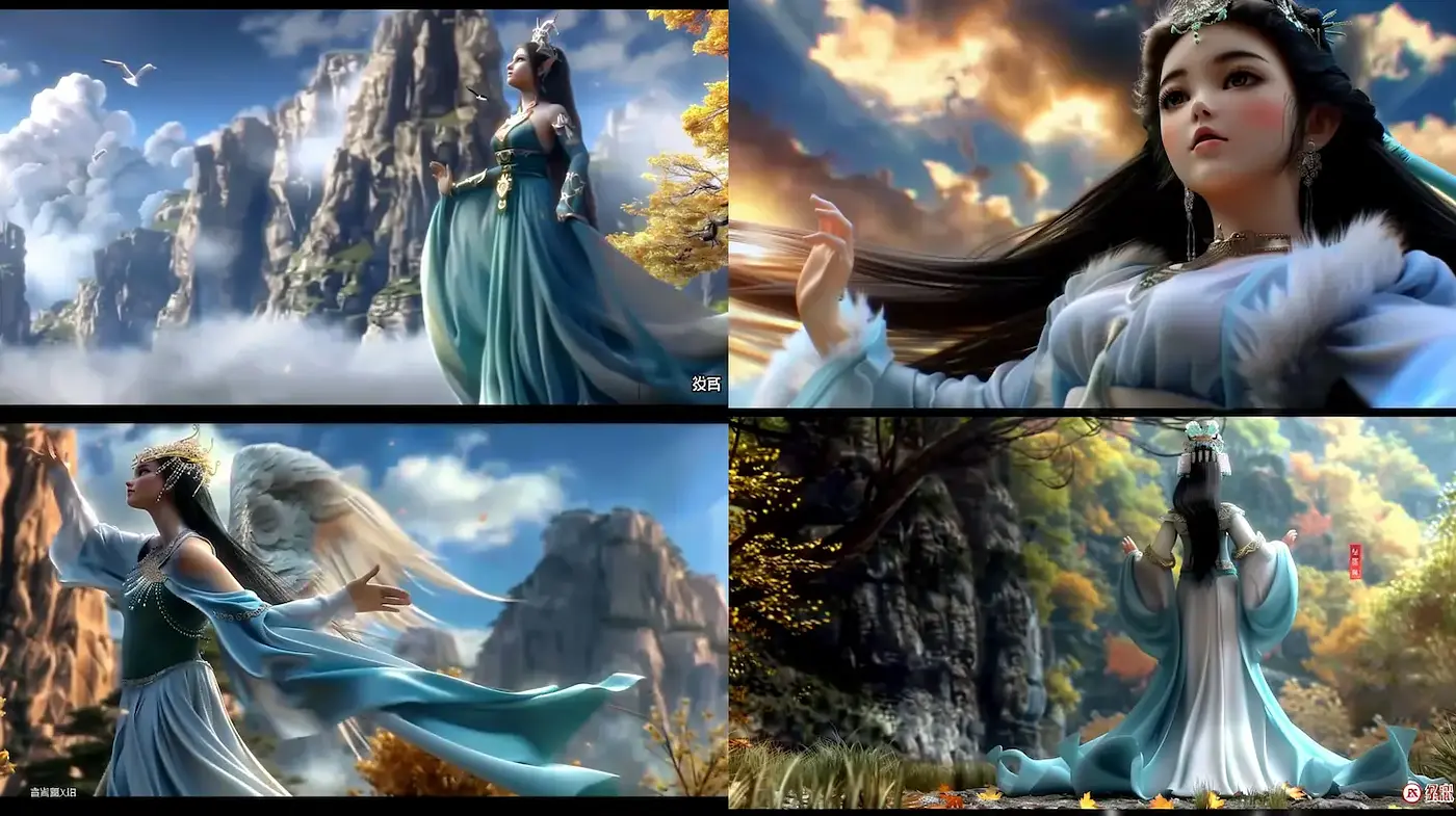 Enchanting Ethereal Fantasy: Harmonizing Beauty and Nature - Midjourney sref style