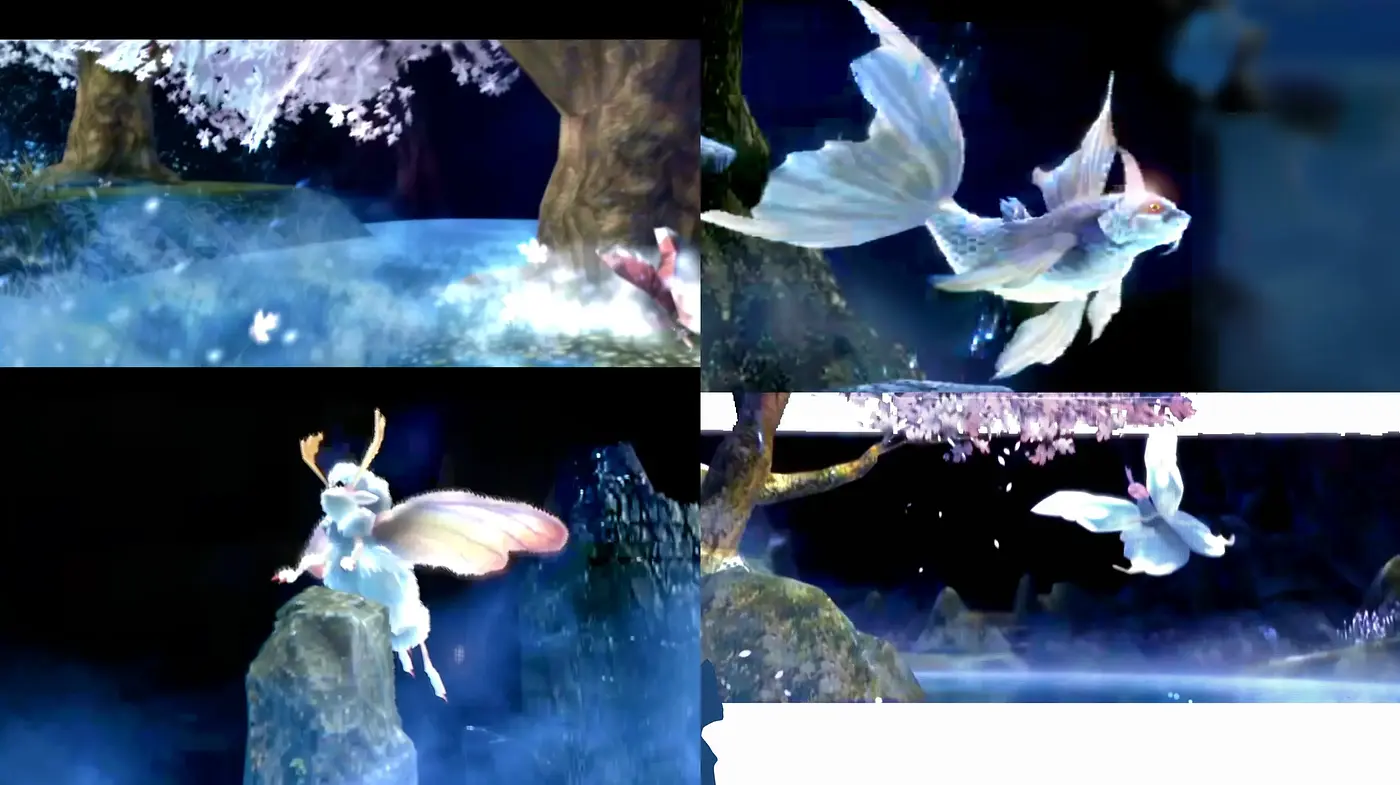 Ethereal Dreamscape in Nocturnal Hues - Midjourney sref style