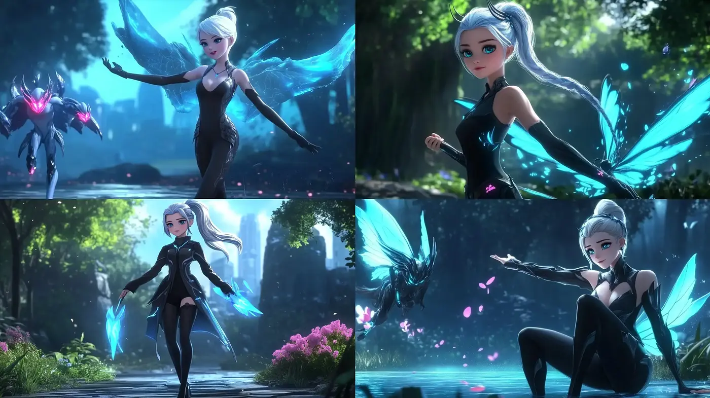 Ethereal Luminous Fantasy: A Consistent Vision of Enchanted Realism - Midjourney sref style