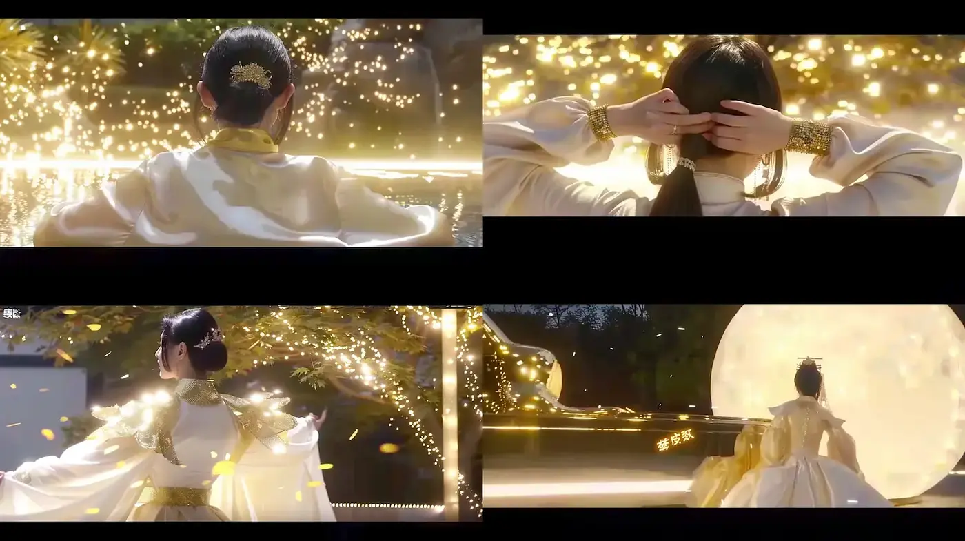 Elegant and ethereal fashion with magical lighting - Midjourney sref style