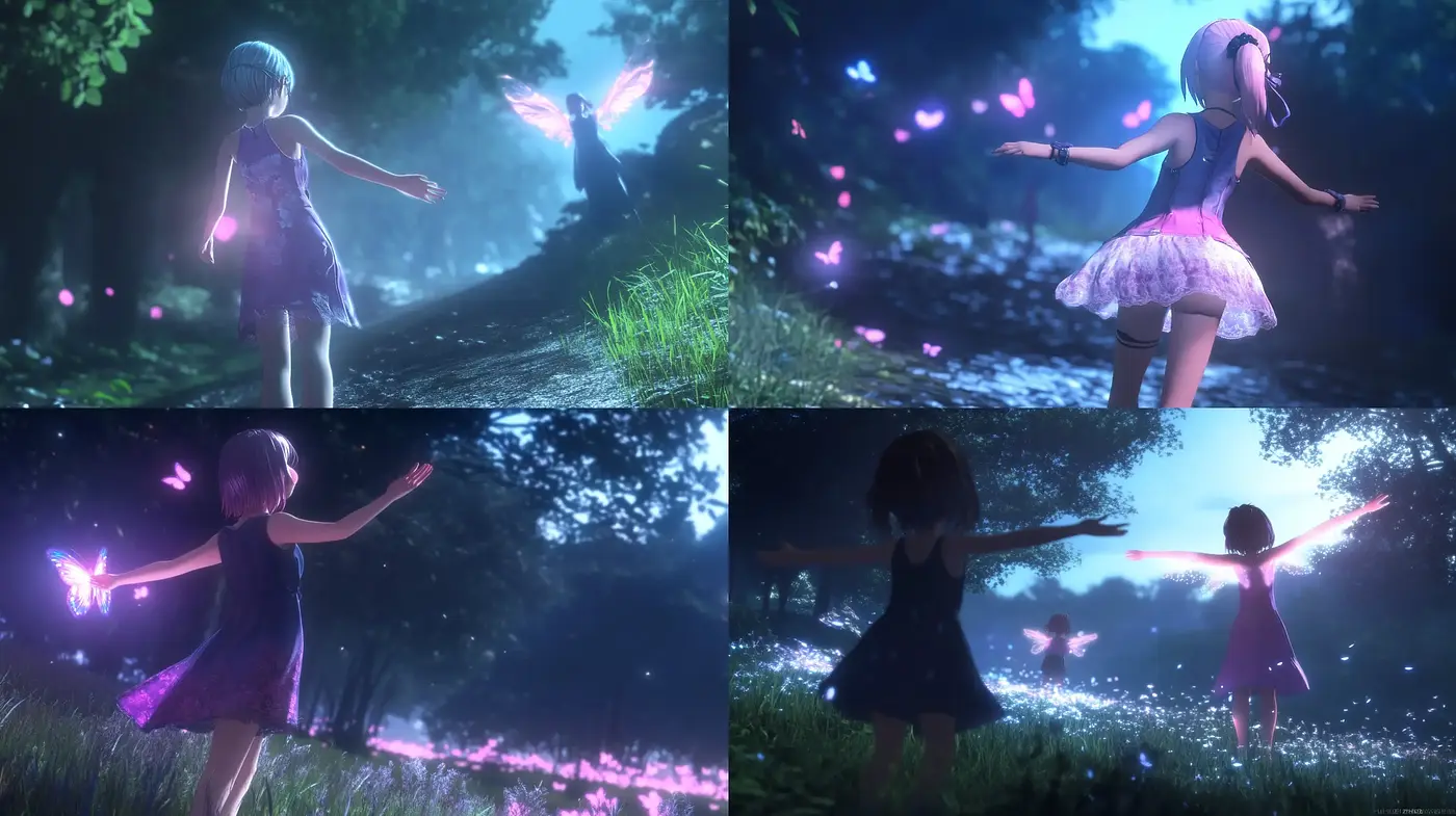 Ethereal Twilight - A Harmonious Blend of Magic and Nature - Midjourney sref style