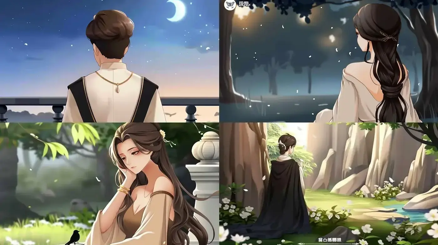 Ethereal and Dreamlike Scenic Portraits with a Touch of Romanticism - Midjourney sref style