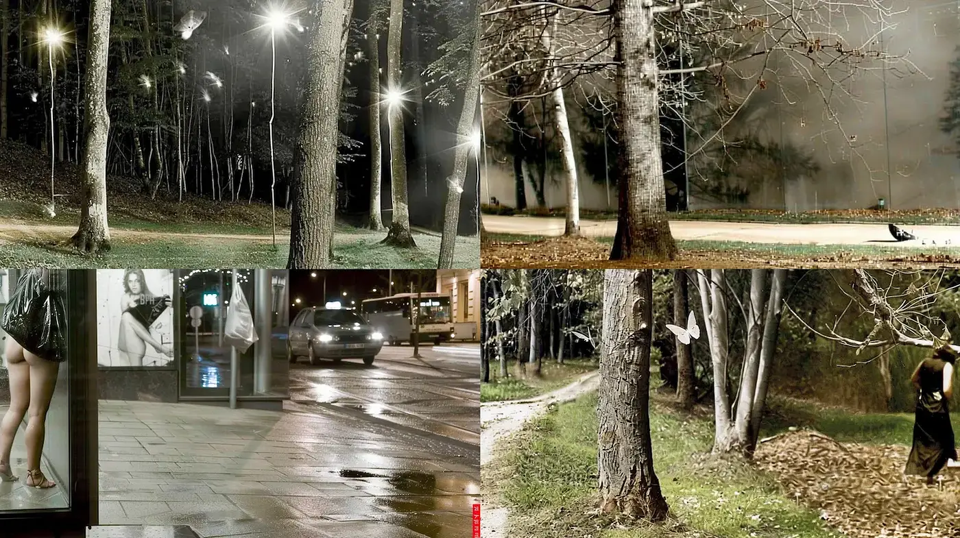 Surreal Urban Landscapes with a Cinematic Essence - Midjourney sref style