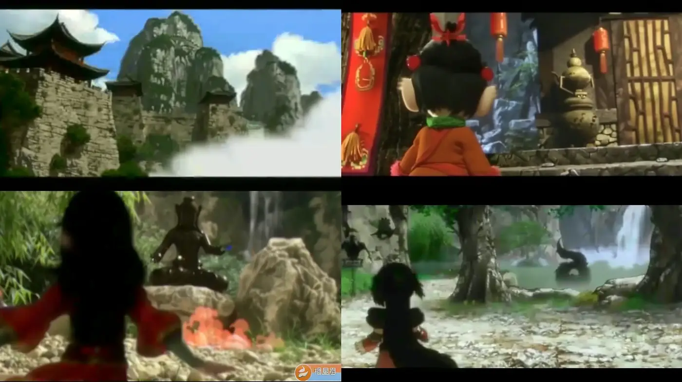 Mystical Oriental Landscapes and Legacies in Warm Earth Tones - Midjourney sref style