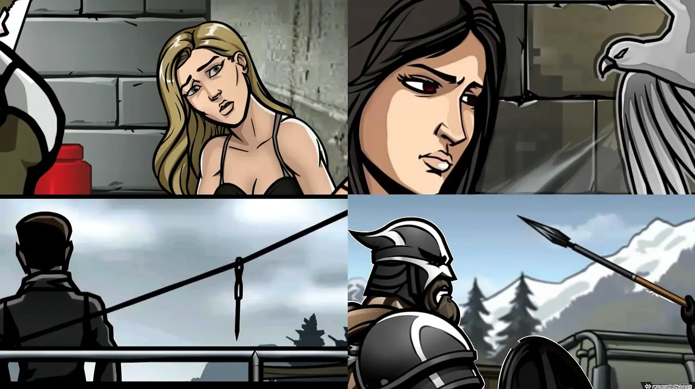 Stylized Graphic Novel Illustration Fusion - Midjourney sref style