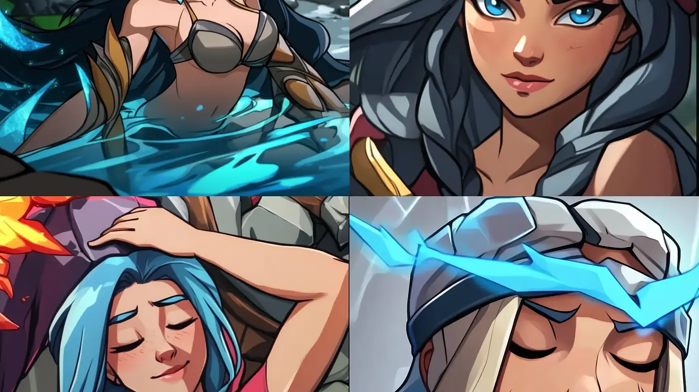 Dynamic Comic Book Illustration with Vivid Colors and Expressive Character Design - Midjourney sref style