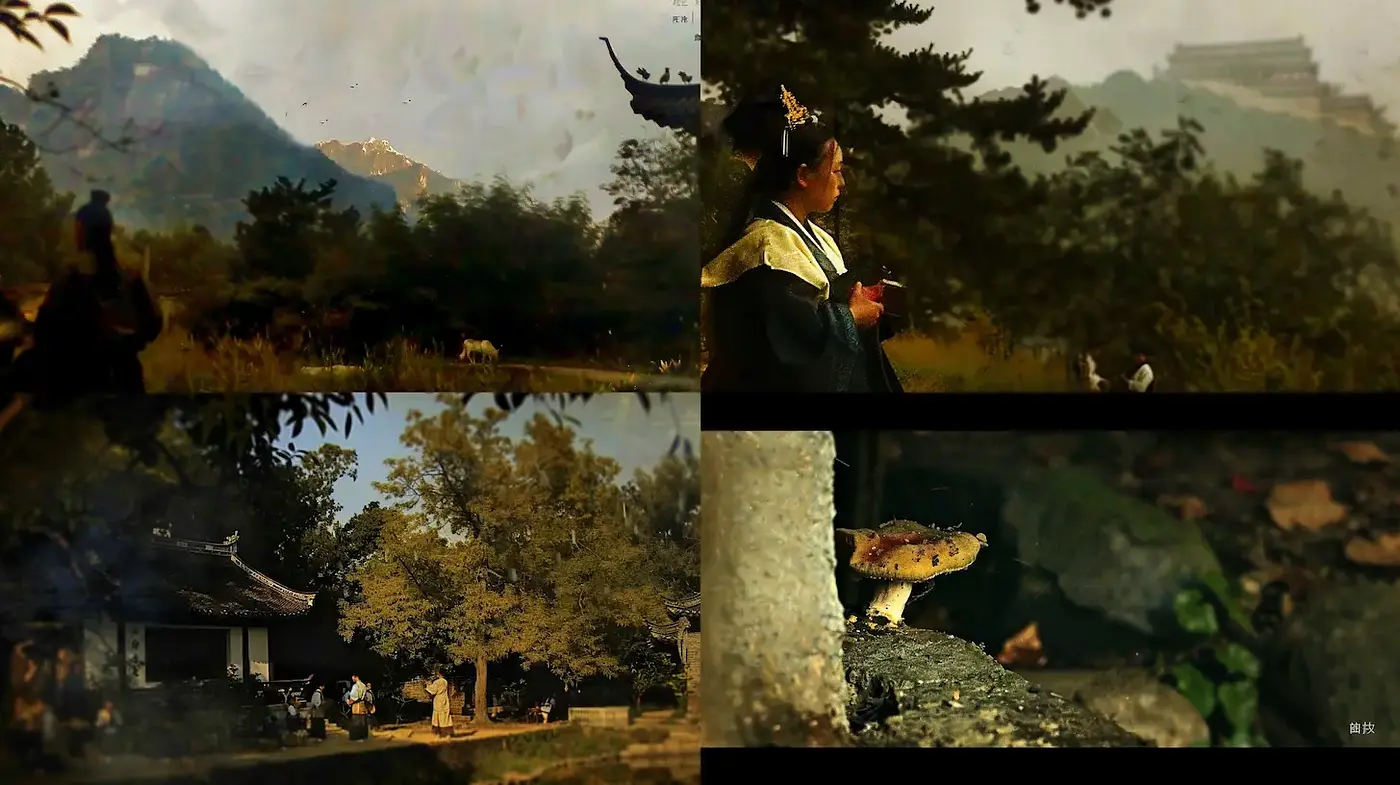 Exploration of Nature through a Vintage Lens with Subtle Textural Depth - Midjourney sref style