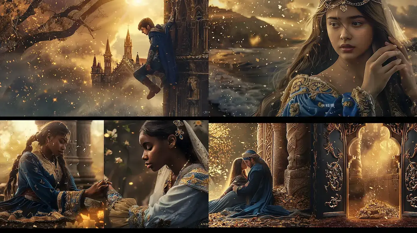 Whimsical and Enchanting Fantasy Realism with Soft Hues - Midjourney sref style