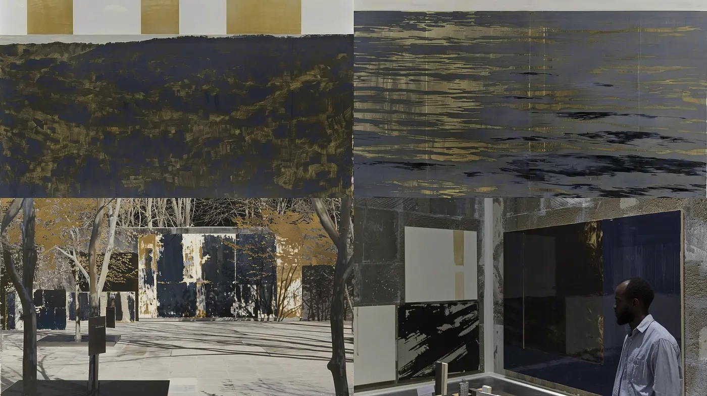 Muted Elegance in Monochromatic Harmony: An Exploration of Subdued Tones and Abstract Representation - Midjourney sref style