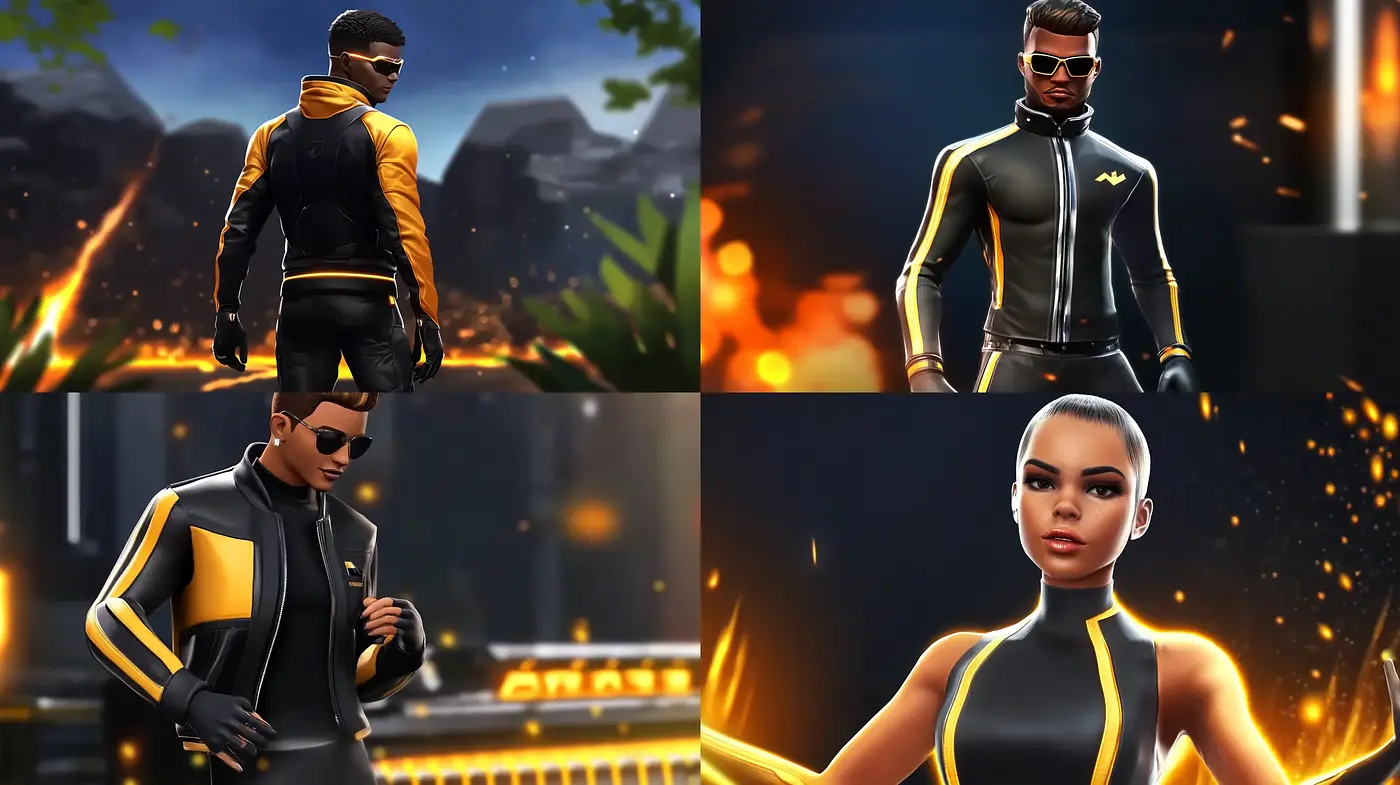 Futuristic Glow and Contrast: A Fusion of Dynamic Elegance and Sci-Fi Aesthetics - Midjourney sref style