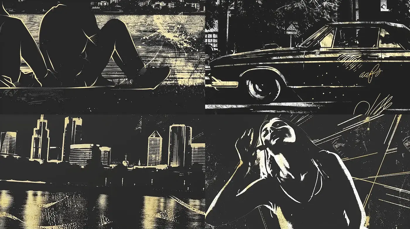 Dynamic and Gritty Urban Aesthetic - Midjourney sref style