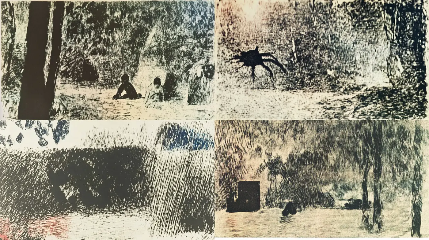 Time-Worn Textural Narrative: A Homage to Intangible Memories - Midjourney sref style