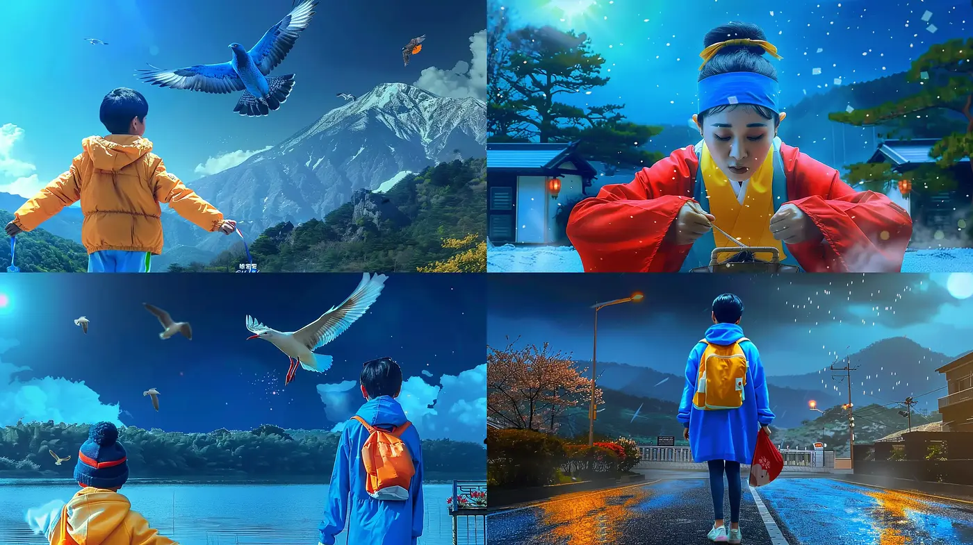 Ethereal Twilight Hues and Cinematic Inspiration - Midjourney sref style