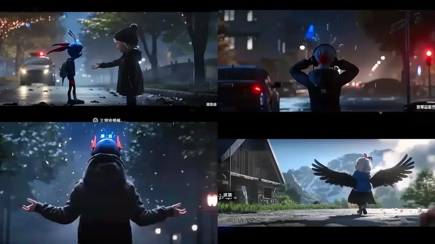 Nocturnal Dreamscape: Reflective Cinematic Storytelling - Midjourney sref style