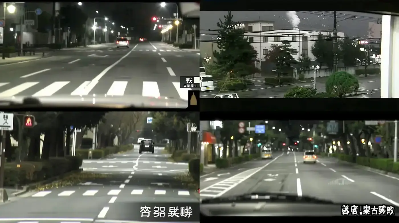 Nocturnal Urban Journey: A Consistent Photorealistic Style Across Varied Perspectives - Midjourney sref style