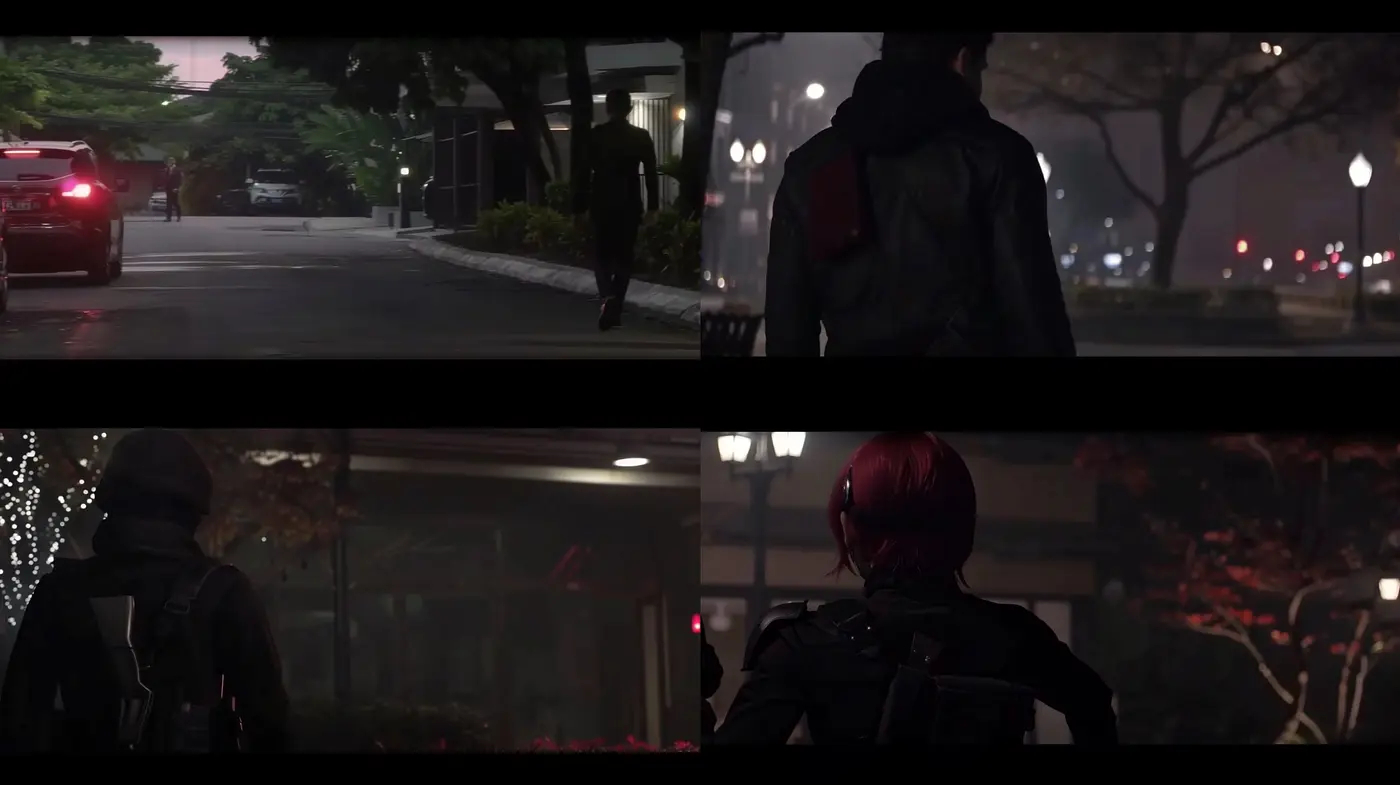 Twilight Hues and Contemplative Shades: A Cinematic Style Exploration - Midjourney sref style