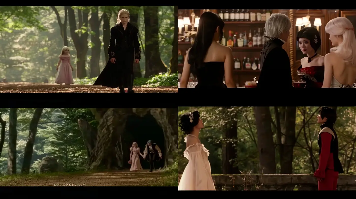 Ethereal Cinematic Shades with a Touch of Neo-Classical Romance - Midjourney sref style