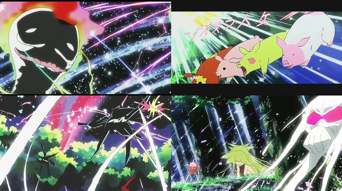 Ethereal Luminosity in Anime-Inspired Enchanting Forest Scenes - Midjourney sref style