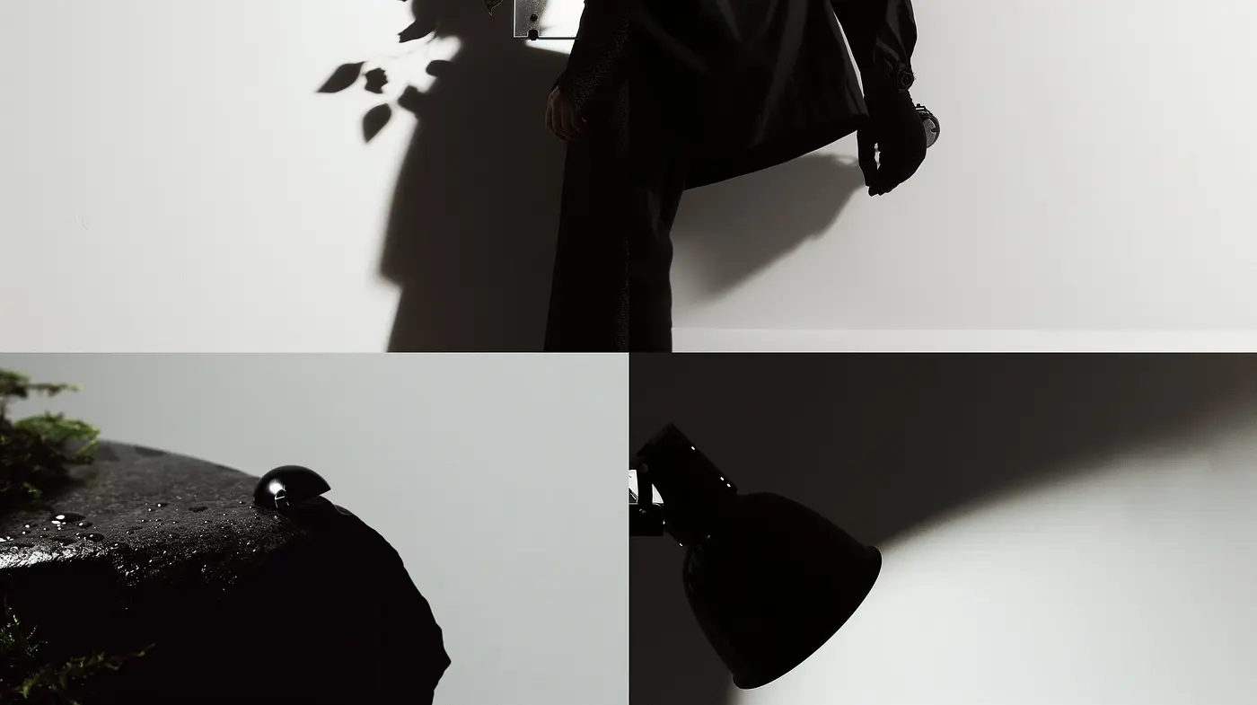 Shadowed Monochrome Whisperings: An Exploration in Subdued Tones and Textures - Midjourney sref style