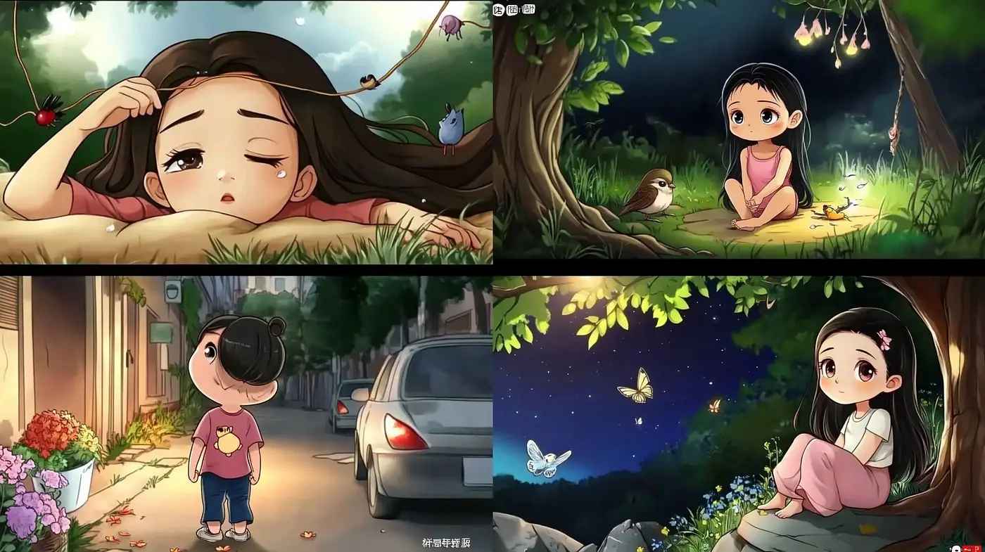 Enchanting Anime-Inspired Illustrations with a Twilight Ambiance - Midjourney sref style