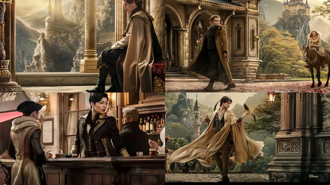 Elegant Renaissance Revival with a Cinematic Touch - Midjourney sref style