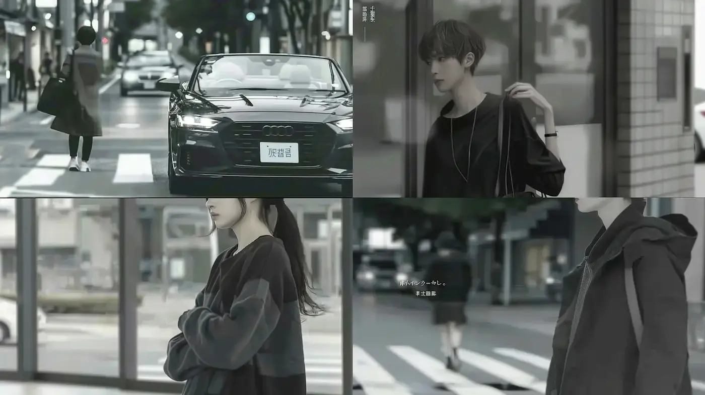 Contemporary Urban Aesthetic with Minimalist Influences - Midjourney sref style