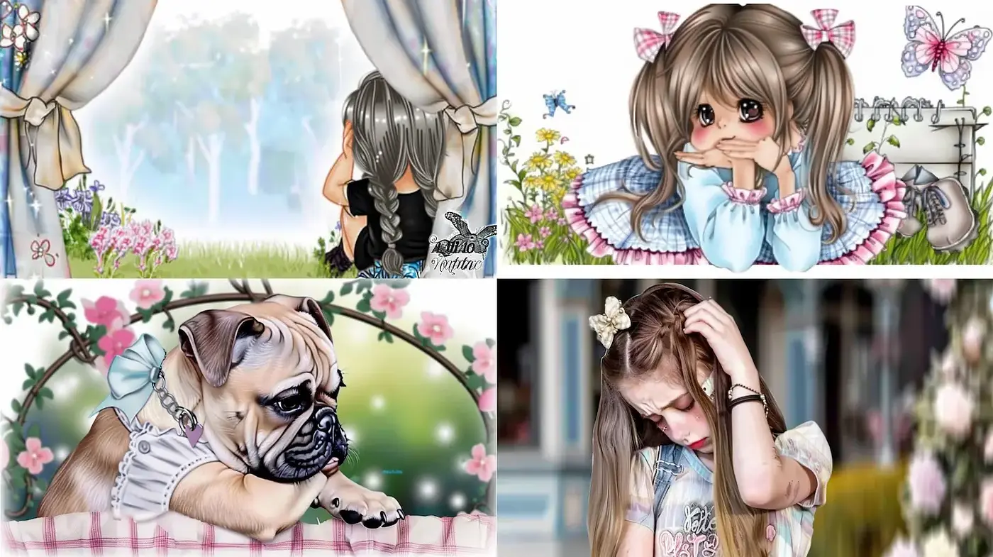 Whimsical and Playful Illustrations with a Touch of Nostalgia - Midjourney sref style