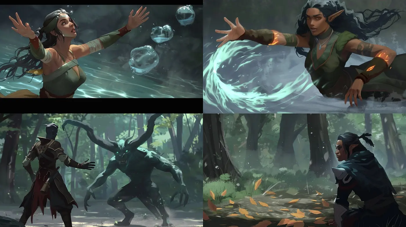 Ethereal Enchantment: A Harmonious Blend of Fantastical Realism and Subdued Natural Hues - Midjourney sref style