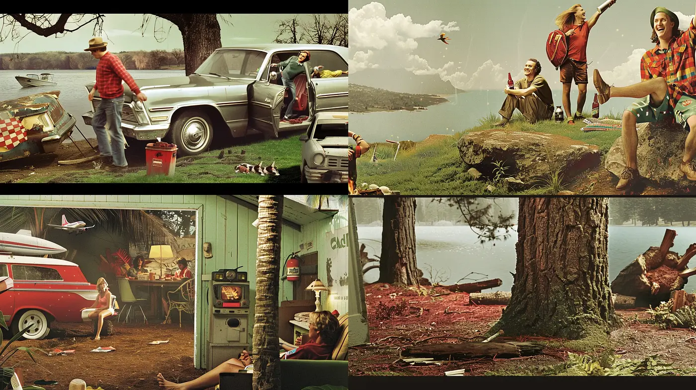 Rustic Elegance in Earthy Tones with a Cinematic Touch - Midjourney sref style
