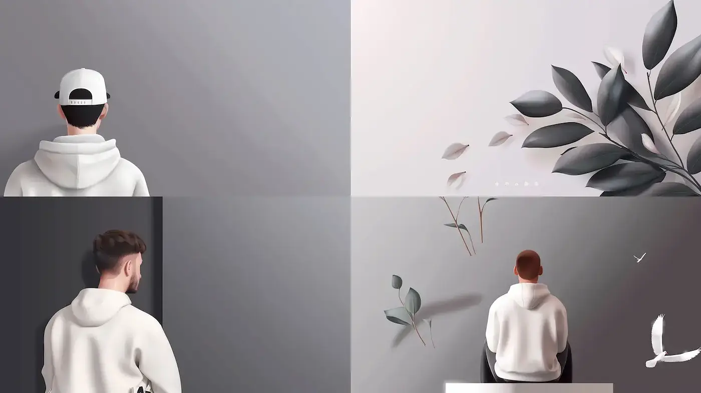 Contemporary Minimalist Aesthetics with Subtle Natural Influences - Midjourney sref style