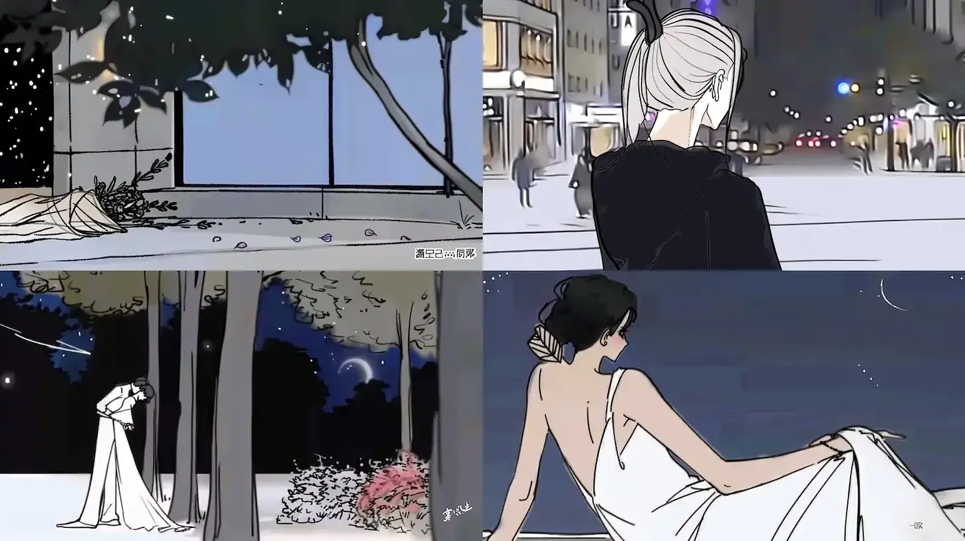 Delicate and Dreamy Illustrative Style with a Touch of Elegance - Midjourney sref style
