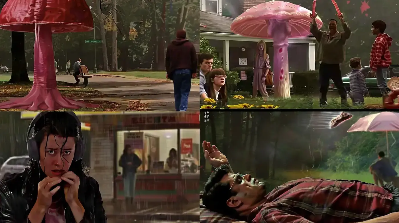 Dreamlike and Surreal Scenes with a Touch of 80s Nostalgia - Midjourney sref style