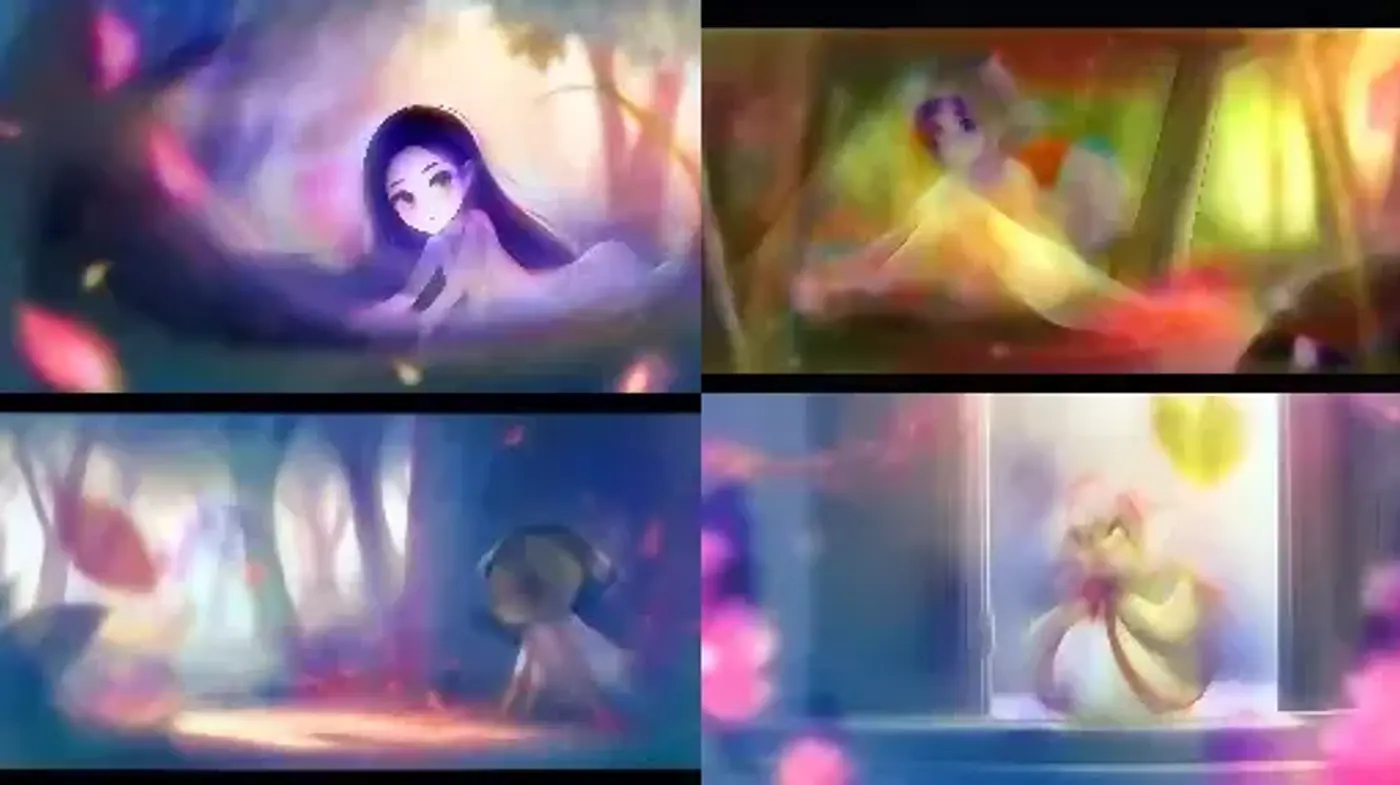 Ethereal Pastel Dreamscape with Impressionistic Overtones - Midjourney sref style