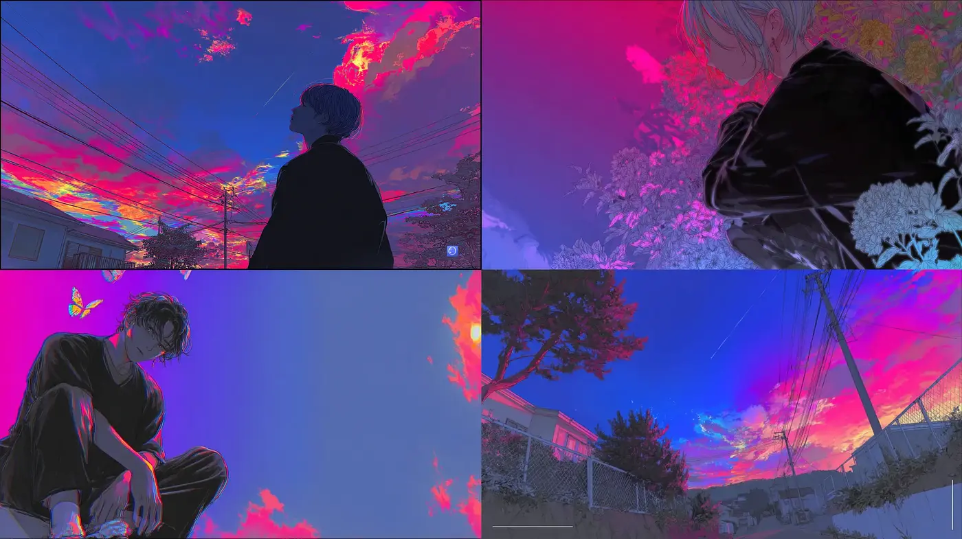 Vividly Dreamlike Aesthetic with Surreal Elements - Midjourney sref style