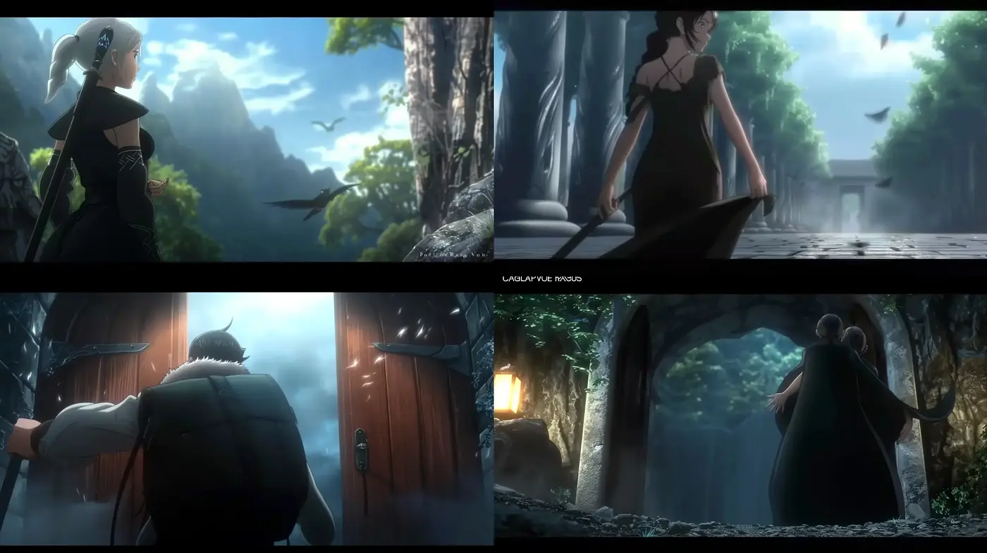 Ethereal Light and Levitating Mystique in a Tranquil Natural Setting - Midjourney sref style