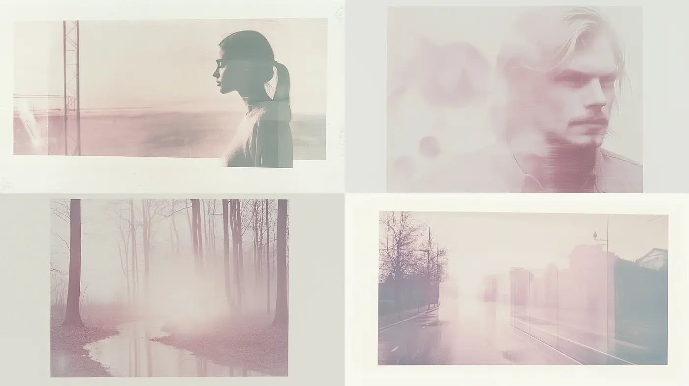 Ethereal Sepia-Toned Dreamscape Artistry - Midjourney sref style