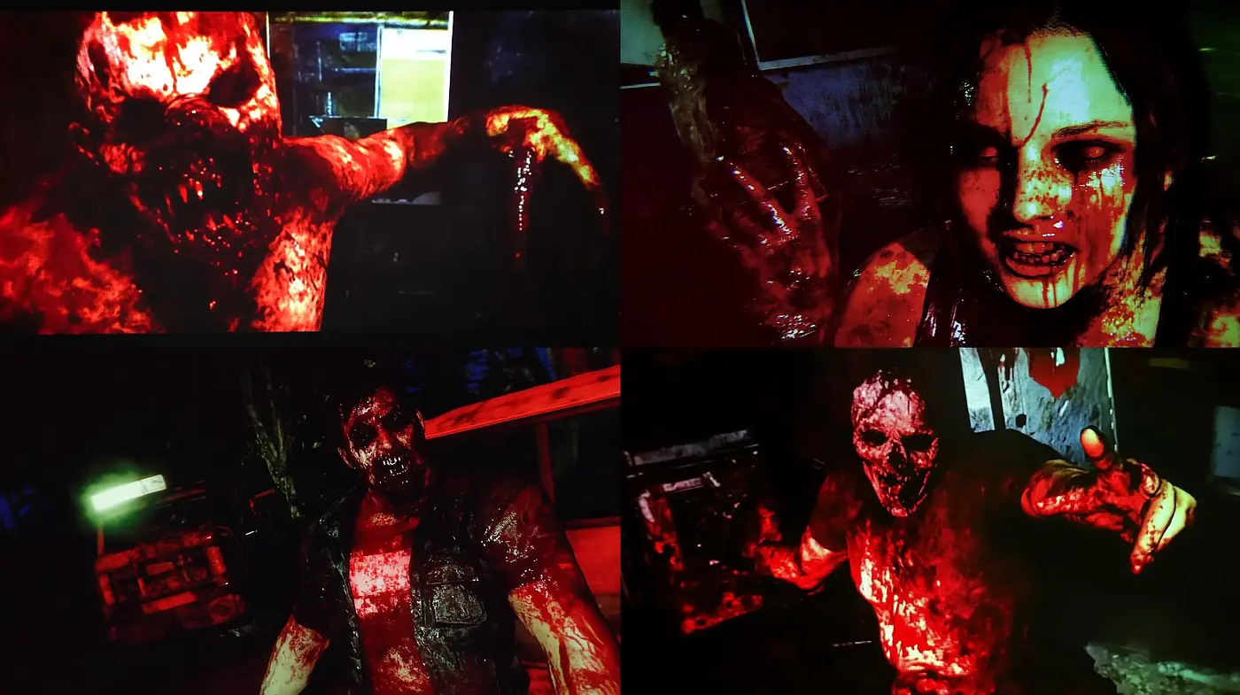 Sanguine Shadows: An Exploration of Macabre and Horror Themes - Midjourney sref style