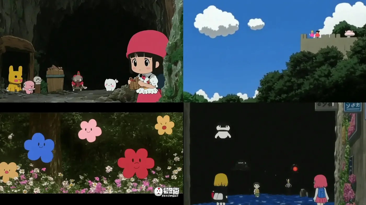 Whimsical Animated Tale Imagery with Consistent Character Motifs - Midjourney sref style
