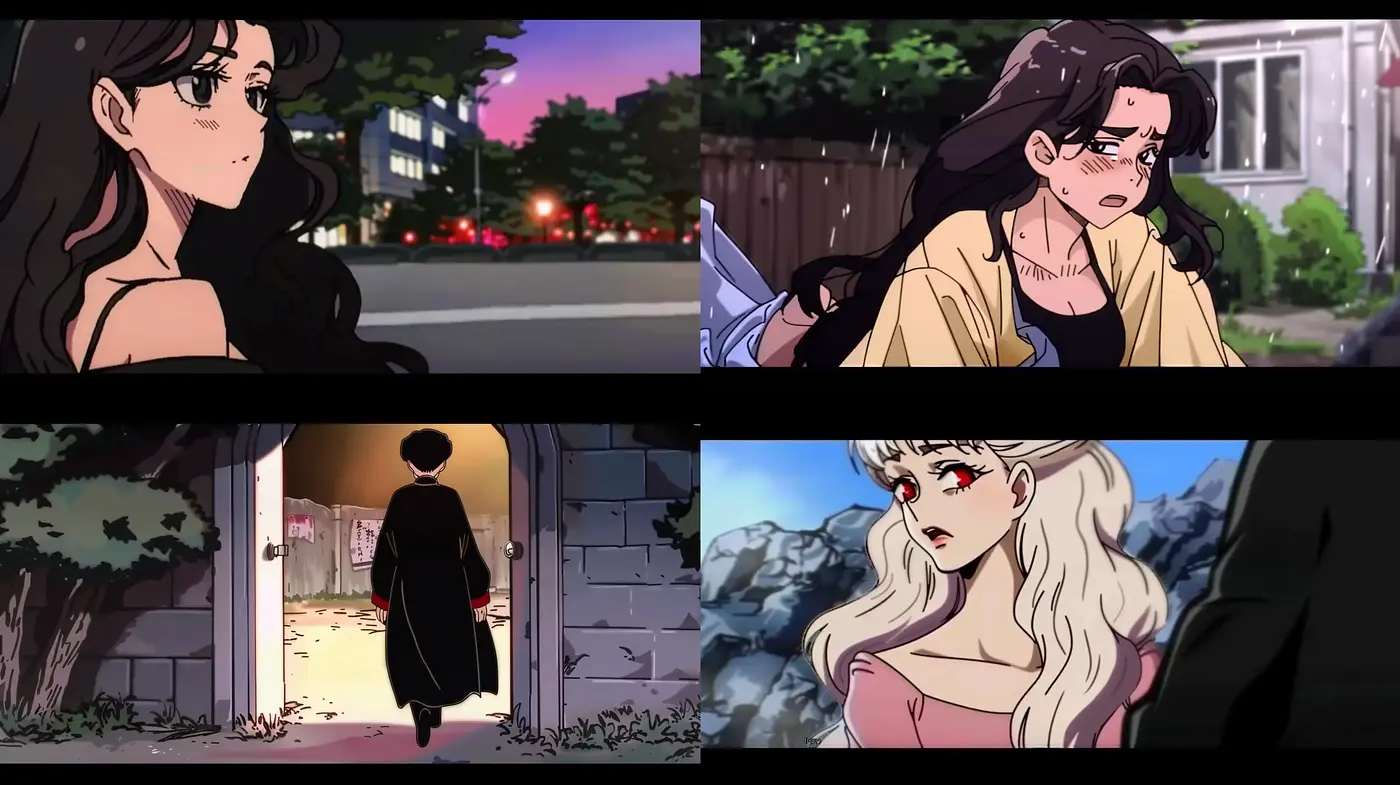 Ethereal Twilight Hues in Contemporary Anime Aesthetics - Midjourney sref style