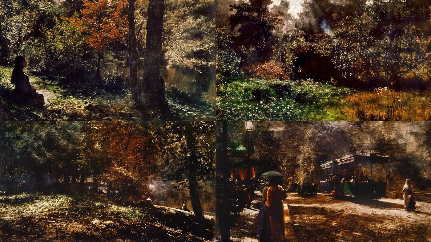 Lush Nature and Rustic Life - Dreamy Pastoral Artistry - Midjourney sref style