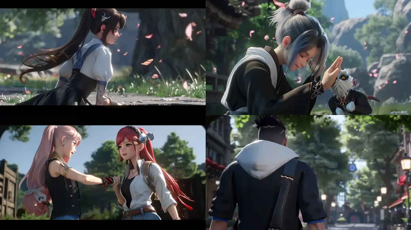 Serene Anime-Inspired Renderings with Soft Color Spectrum - Midjourney sref style
